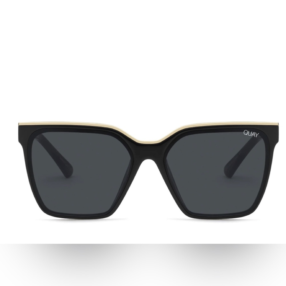 Quay Australia Level Up Sunglasses, Black